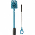 2-in-1 Water Bottle Brush & Straw Cleaner | Removable Head + Twist N' Hide Straw Brush
