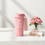 Graduation Gift for Her — 500ml Laser Engraved Tumbler with Wrist Strap | Class of 2026
