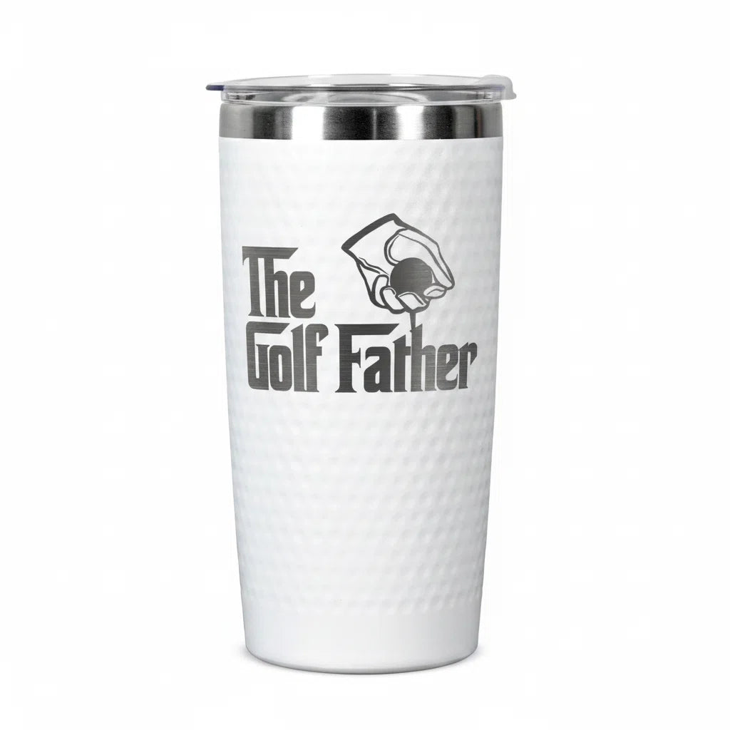 The Golf Father Tumbler - 20 oz Insulated Stainless Steel Golf Gift