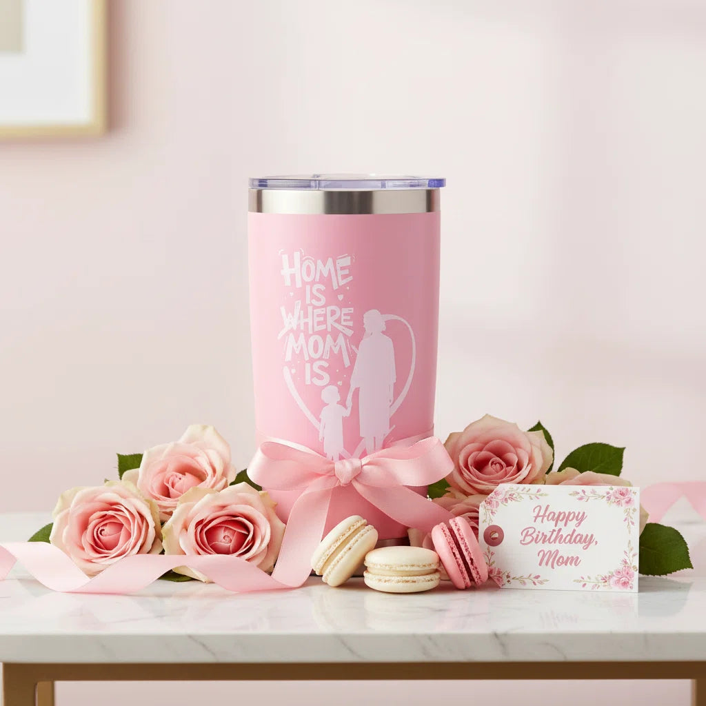 Birthday Gifts for Mom | Personalized Engraved Tumbler | Thoughtful Gift for Women, Wife, Daughter, Sister