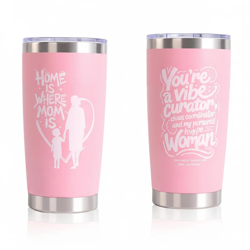 Birthday Gifts for Mom | Personalized Engraved Tumbler | Thoughtful Gift for Women, Wife, Daughter, Sister