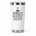 Golf Gift 20oz Insulated Tumbler — For Dad Golfer