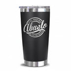 El Mejor Abuelo Del Mundo 20oz Insulated Tumbler — Laser Engraved Gift