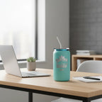 Custom Laser Engraved 16oz Insulated Tumbler — Blue,Collingwood Blues