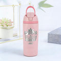 24oz Insulated Sports Water Bottle | Built-in Straw | Custom Laser Engraving
