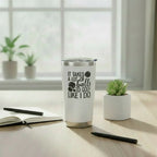 Funny Golf 20oz Insulated Tumbler — Lot Balls Design
