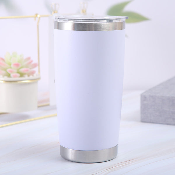 20oz Custom Laser Engraved Travel Tumbler | Insulated Stainless Steel Coffee Cup