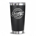 Best Gramps Ever Tumbler | Laser Engraved Insulated Stainless Steel | Gift for Gramps
