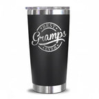 Best Gramps Ever 20oz Insulated Tumbler — Laser Engraved Gift