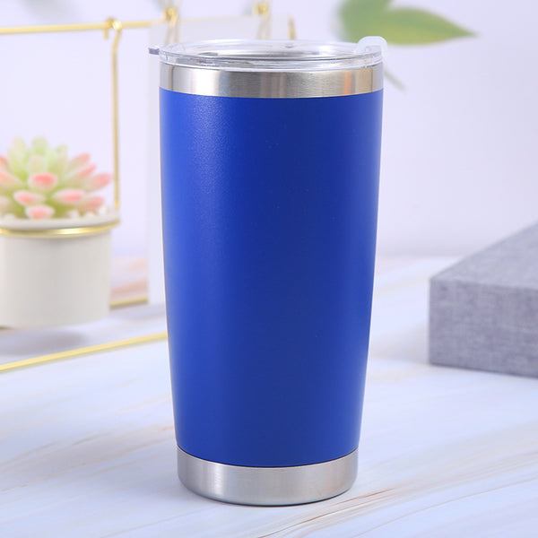 20oz Custom Laser Engraved Travel Tumbler | Insulated Stainless Steel Coffee Cup