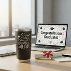 Graduation Gift for Her — 20oz Laser Engraved Tumbler | Class of 2026