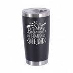 Graduation Gift for Her — 20oz Laser Engraved Tumbler | Class of 2026