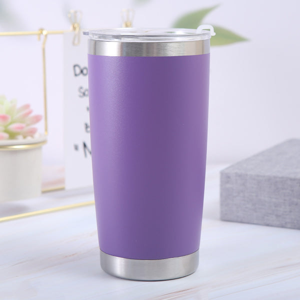 20oz Custom Laser Engraved Travel Tumbler | Insulated Stainless Steel Coffee Cup