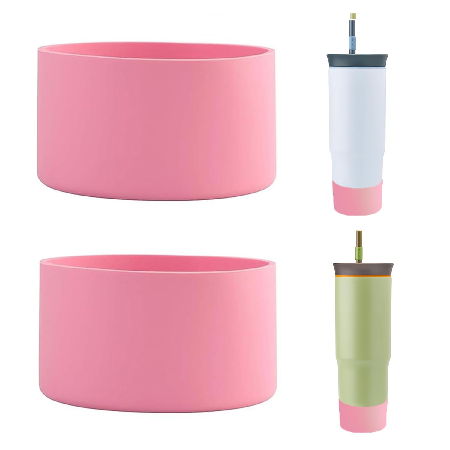 Silicone Boot for 24oz Tumbler (2-Pack) | Anti-Slip Bottom Protector