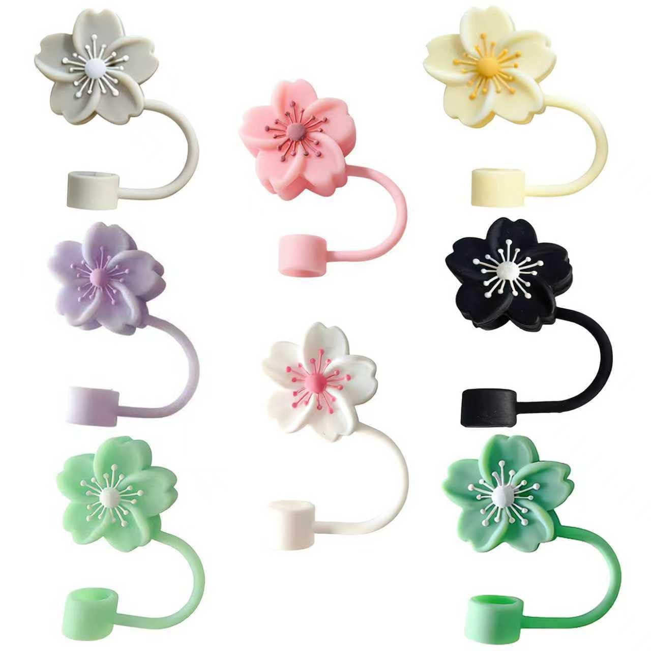 Silicone Straw Caps for 10mm Tumblers | Reusable Dust-Proof Straw Toppers for Stanley, Yeti & More