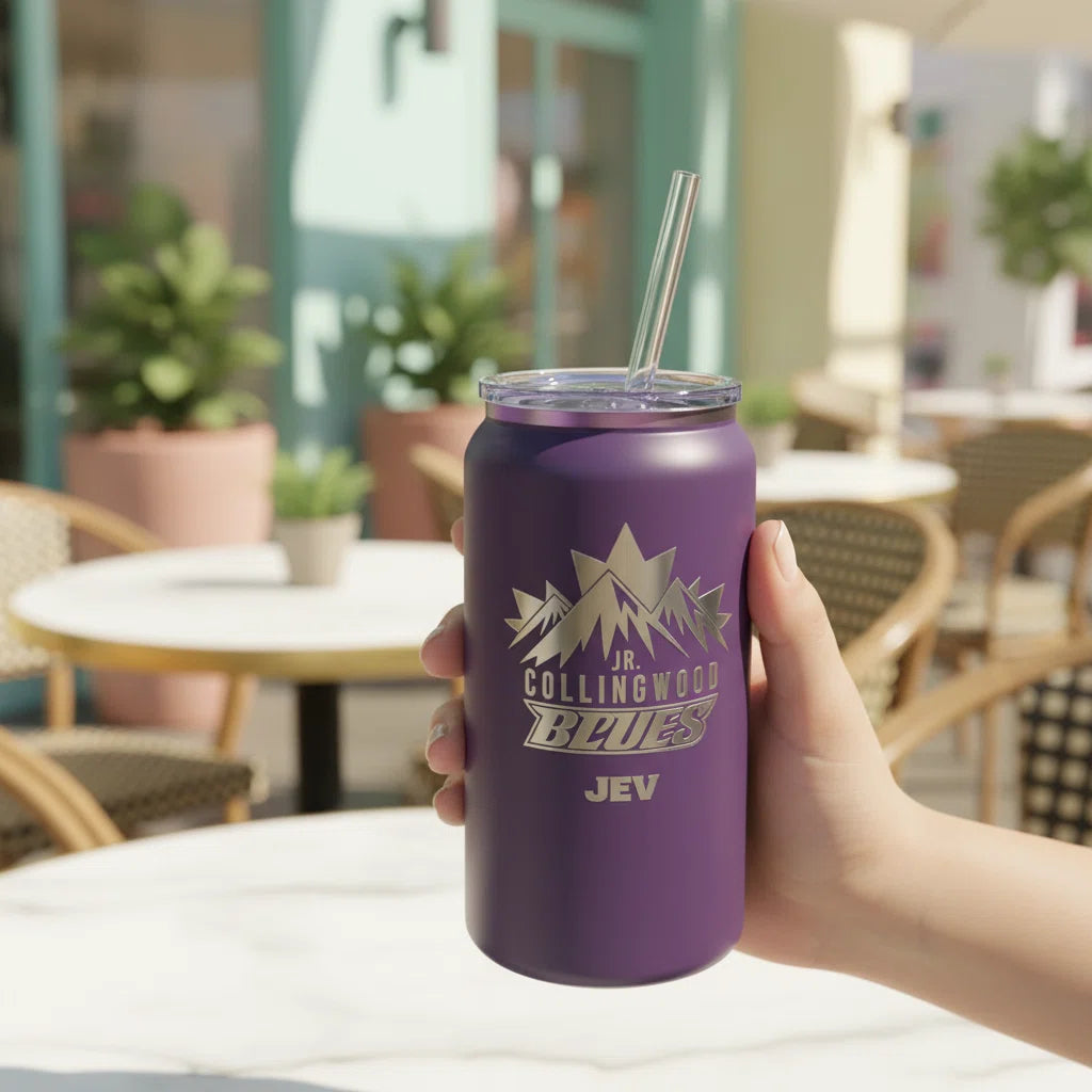 16oz Custom Laser Engraved Tumbler | Personalized Insulated Stainless Steel Cup