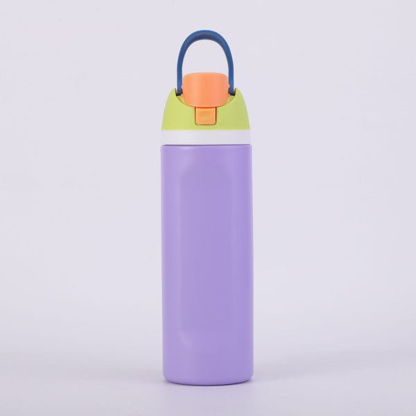 24oz Insulated Sports Water Bottle | Built-in Straw | Custom Laser Engraving