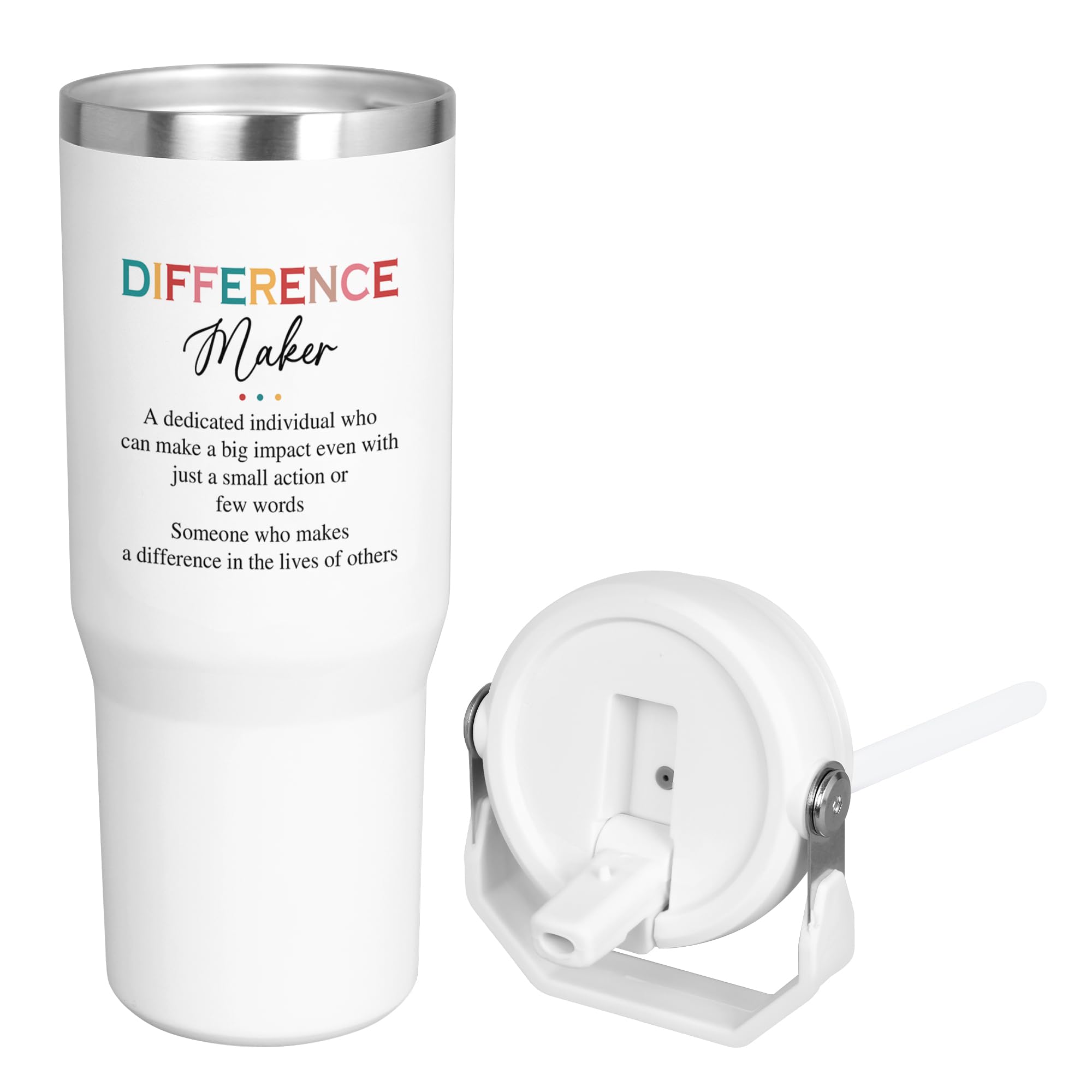 Teacher Appreciation Tumbler Gift | Insulated Coffee Tumbler with Lid