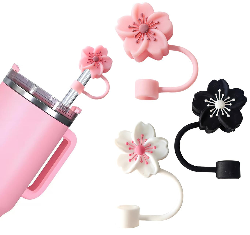 Silicone Straw Caps for 10mm Tumblers | Reusable Dust-Proof Straw Toppers for Stanley, Yeti & More
