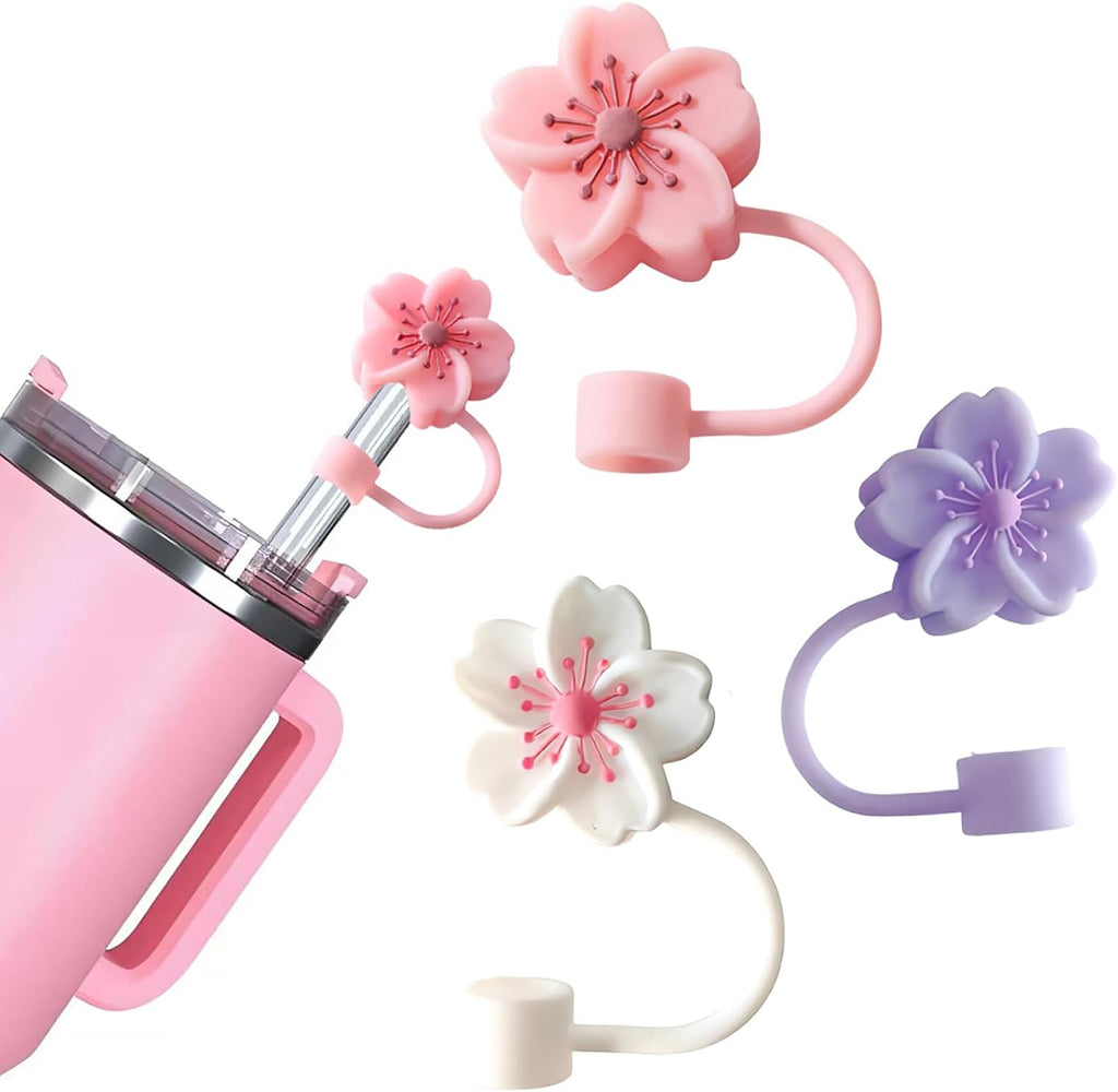 Silicone Straw Caps for 10mm Tumblers | Reusable Dust-Proof Straw Toppers for Stanley, Yeti & More