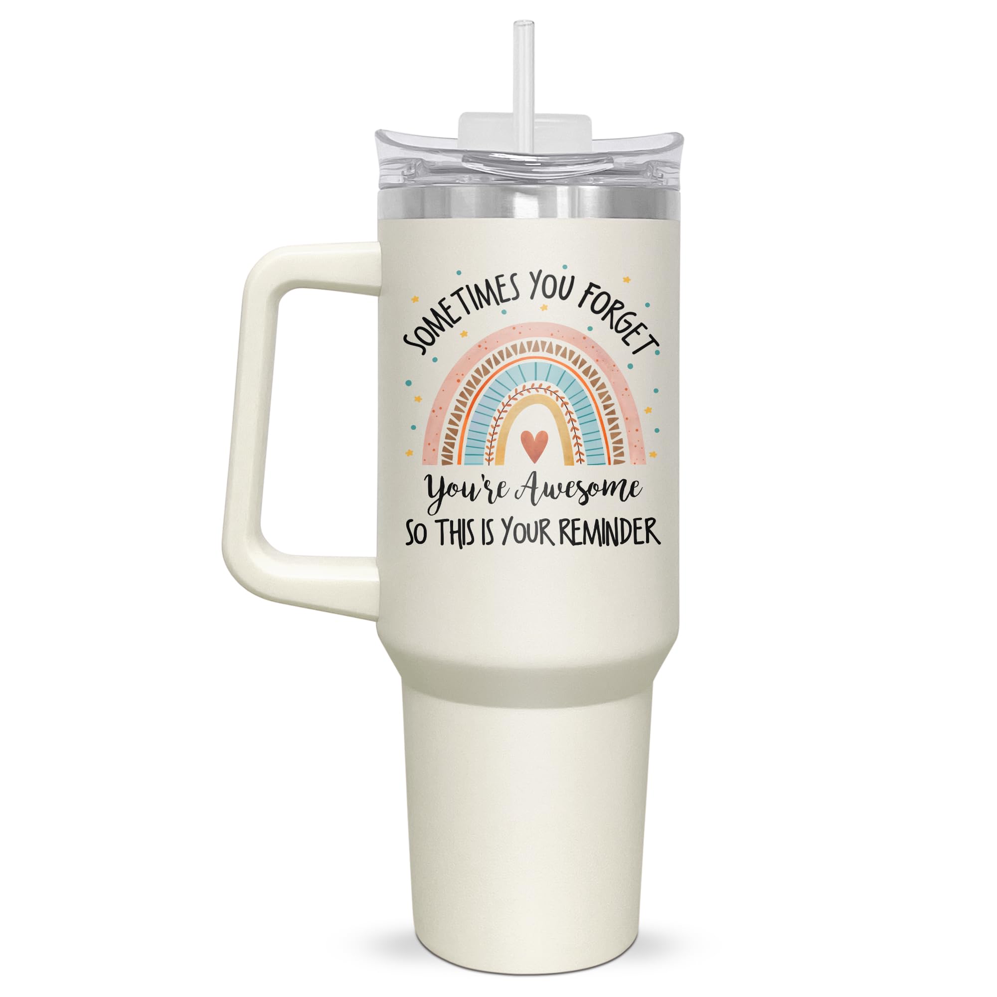Teacher Appreciation Tumbler Gift | Insulated Coffee Tumbler with Lid