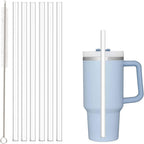Replacement Straws for 40oz & 30oz Tumbler | 6-Pack with Cleaning Brush