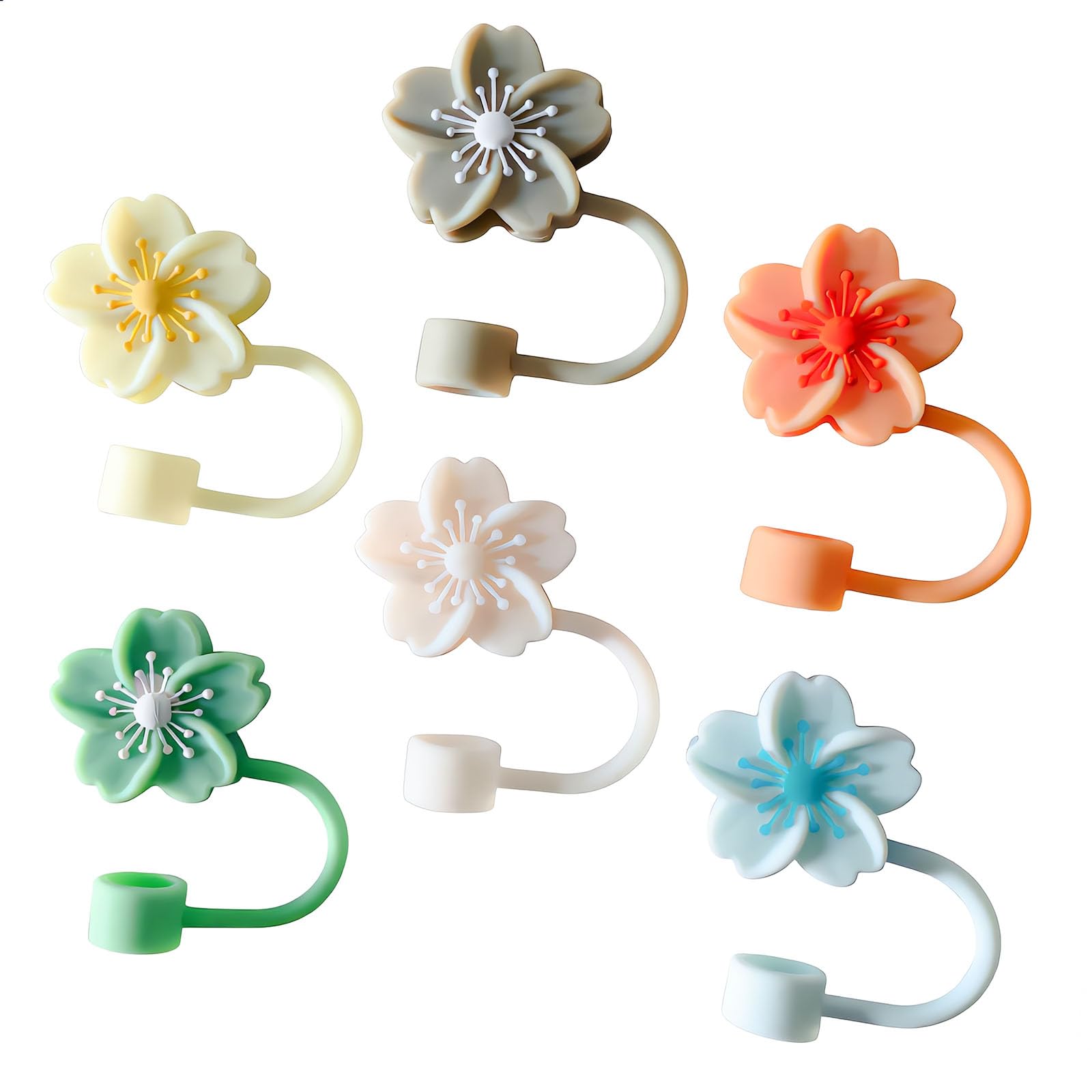 Silicone Straw Caps for 10mm Tumblers | Reusable Dust-Proof Straw Toppers for Stanley, Yeti & More
