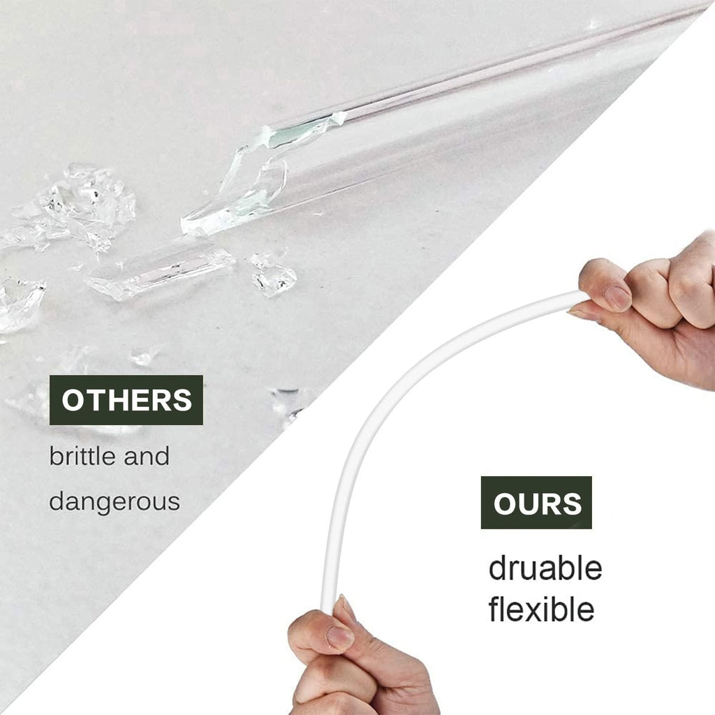 Replacement Straws for 40oz & 30oz Tumbler | 6-Pack with Cleaning Brush