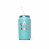 16oz Custom Laser Engraved Tumbler | Personalized Insulated Stainless Steel Cup