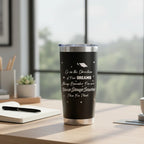 Graduation Gift for Her — 20oz Laser Engraved Tumbler | "Go in the Direction of Your Dreams" | Class of 2026