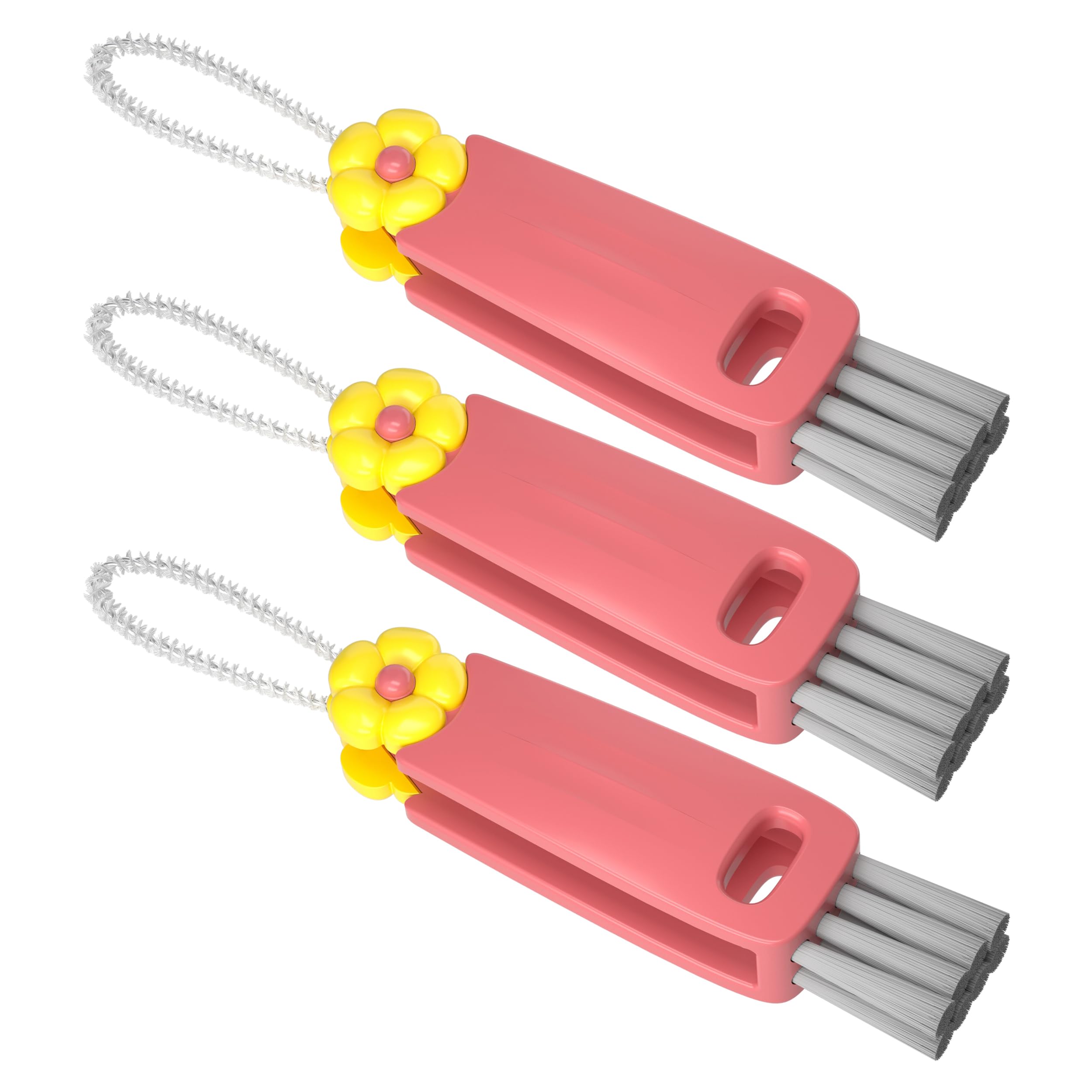 3-in-1 Cup Lid Gap Cleaning Brush Set | Multifunctional Bottle & Crevice Cleaner for Tumblers