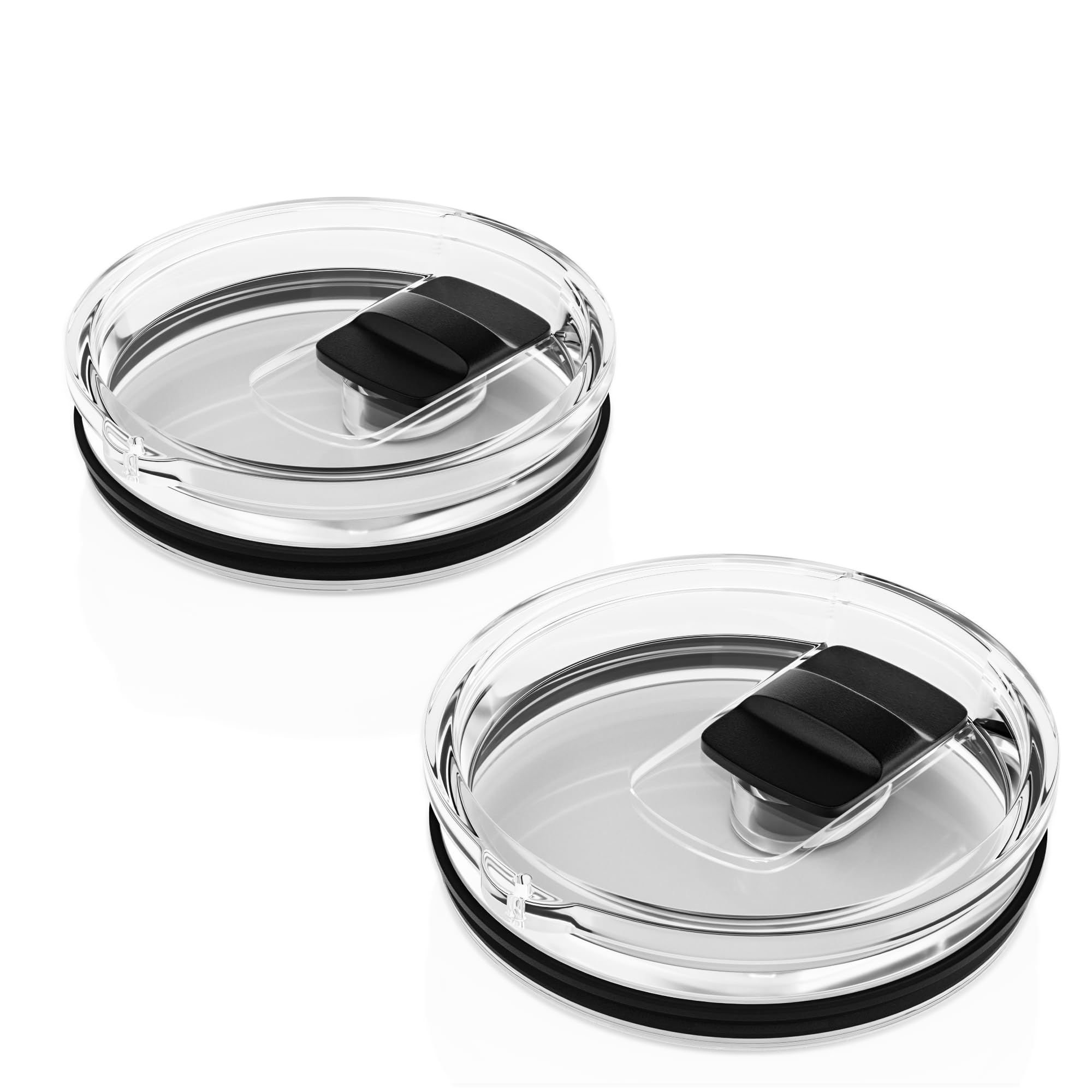 Replacement Tumbler Lid for 20oz & 10oz Cups | Magnetic Slider Lid | 1–4 Pack
