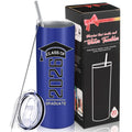 Class of 2026 Graduation Tumbler | 20oz Insulated Travel Mug with Straw, Lid & Brush
