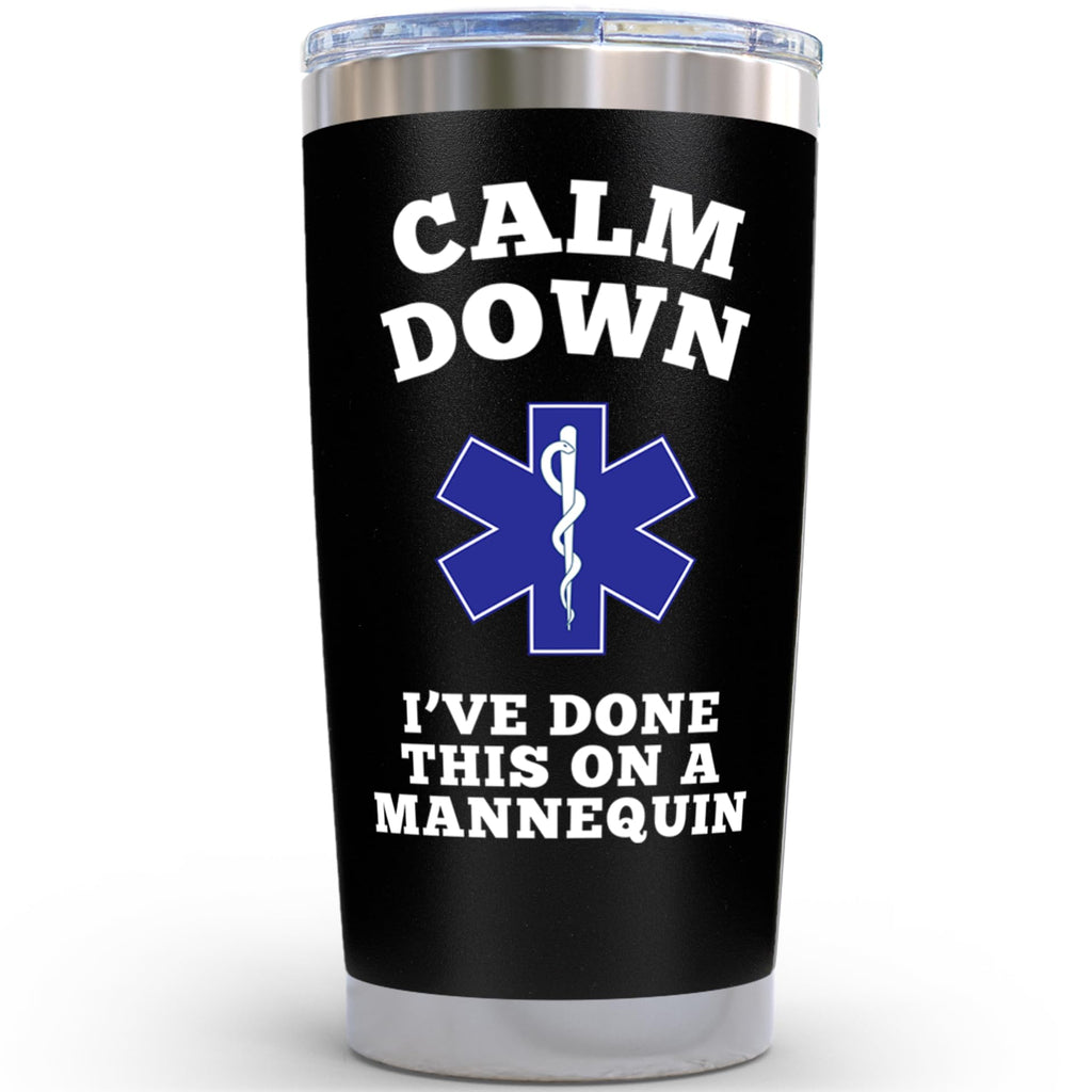 One Degree Hotter Graduation Tumbler | 20oz Black Insulated Cup for Nurses, Doctors & Graduates