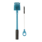 2-in-1 Water Bottle Brush & Straw Cleaner | Removable Head + Twist N' Hide Straw Brush
