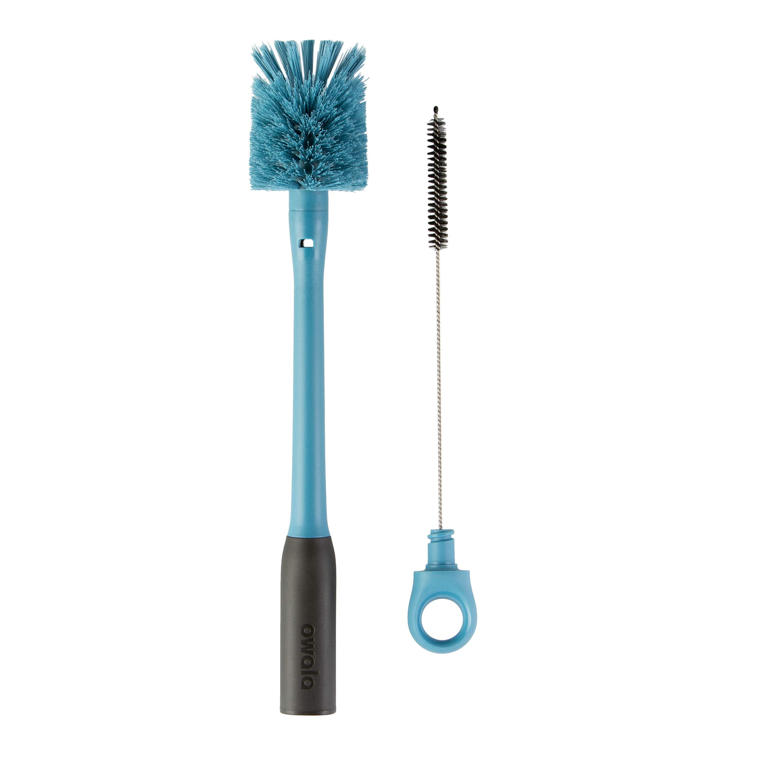 2-in-1 Water Bottle Brush & Straw Cleaner | Removable Head + Twist N' Hide Straw Brush