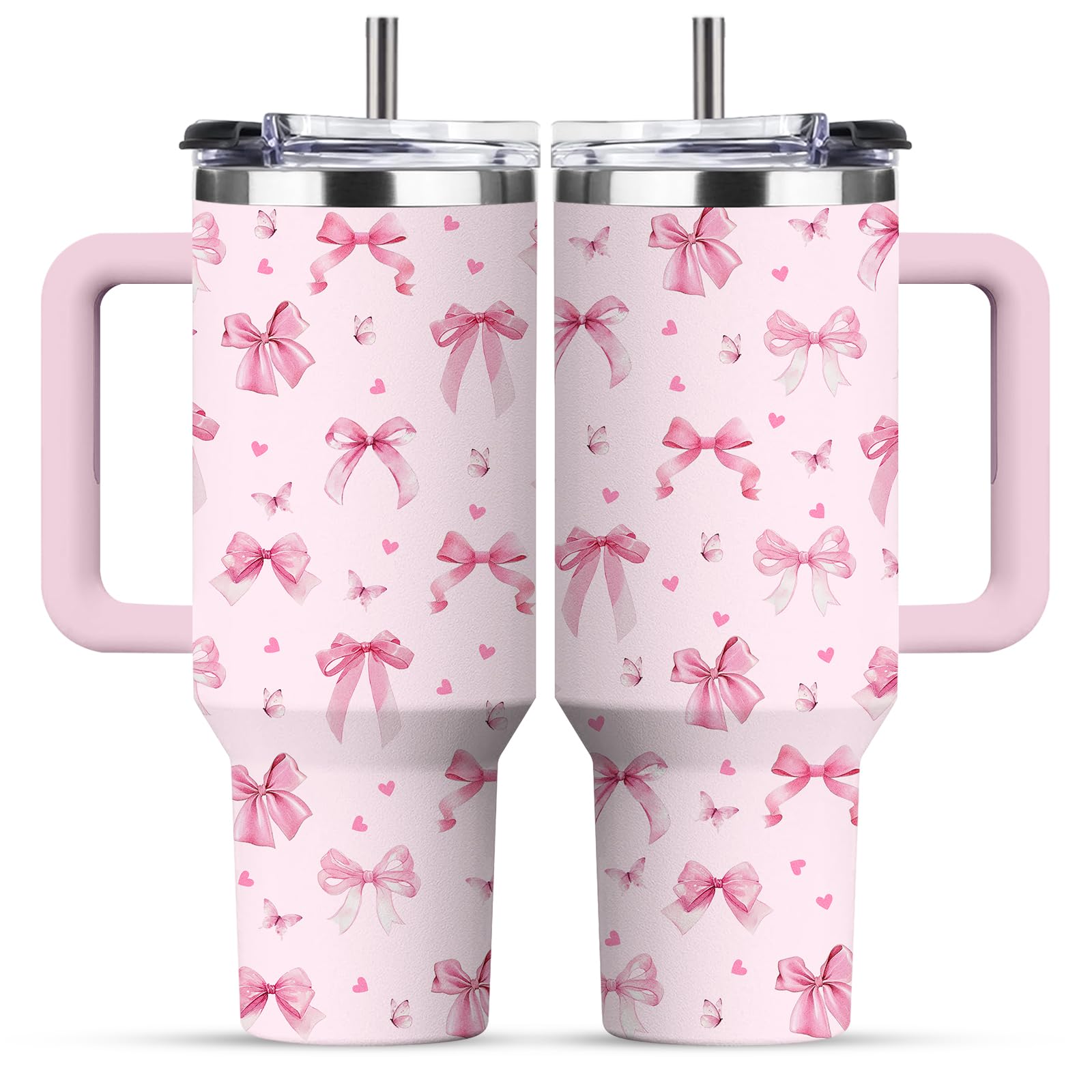 Soccer Tumbler for Women - 30 oz Insulated Stainless Steel Travel Cup