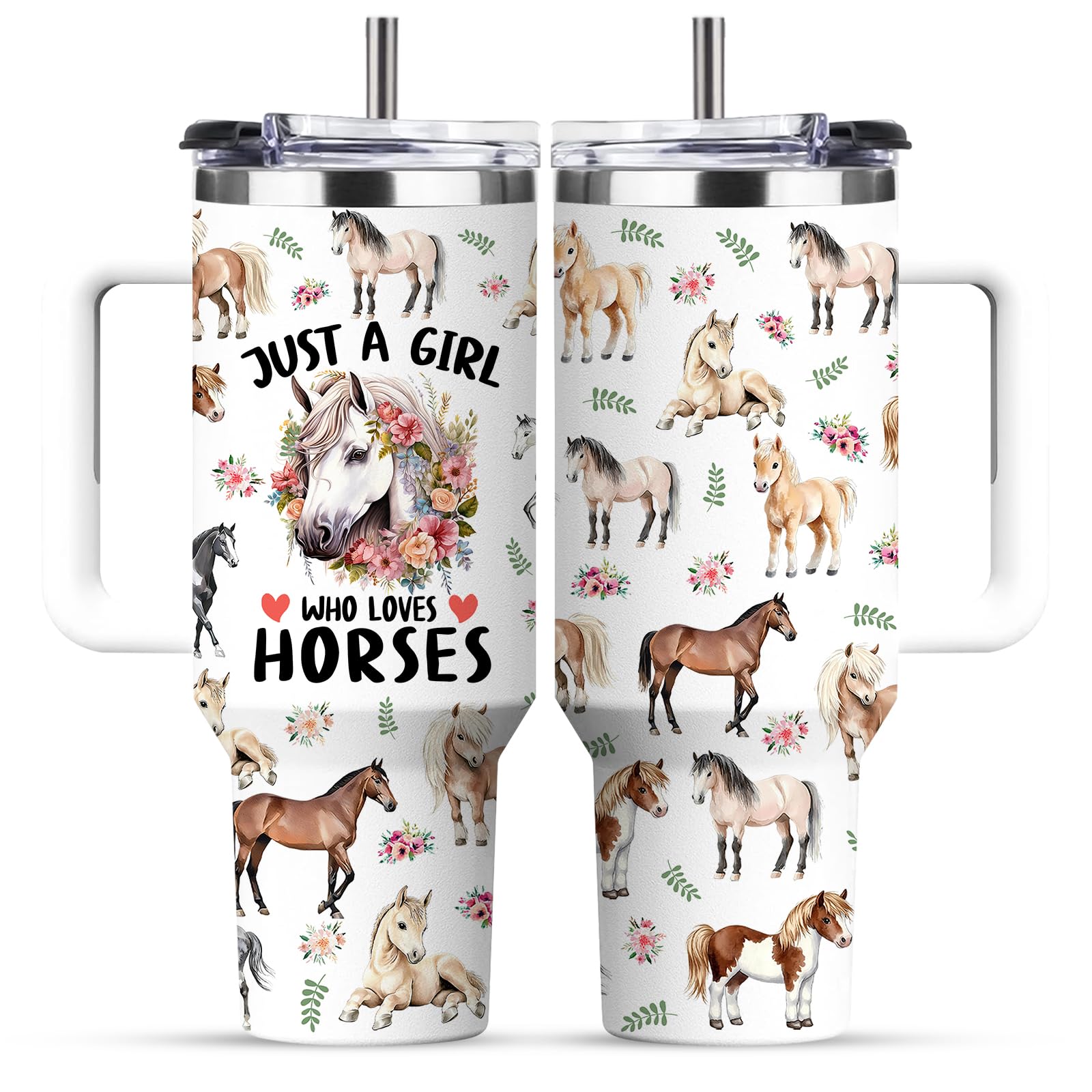 Soccer Tumbler for Women - 30 oz Insulated Stainless Steel Travel Cup