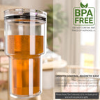 Replacement Tumbler Lid for 20oz & 10oz Cups | Magnetic Slider Lid | 1–4 Pack