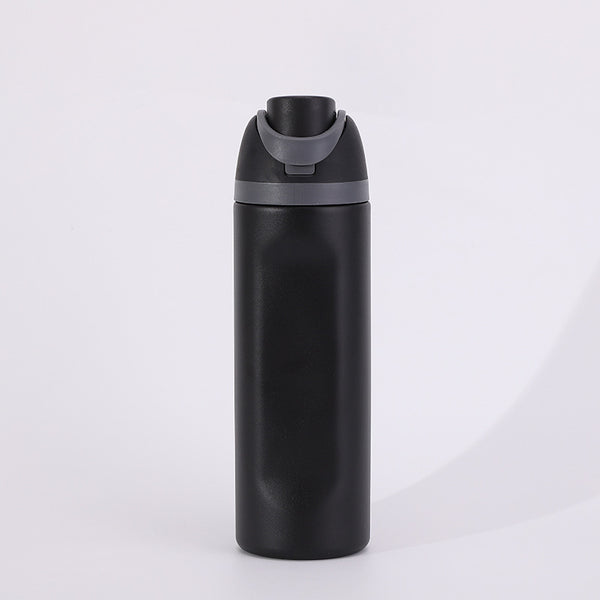 24oz Insulated Sports Water Bottle | Built-in Straw | Custom Laser Engraving