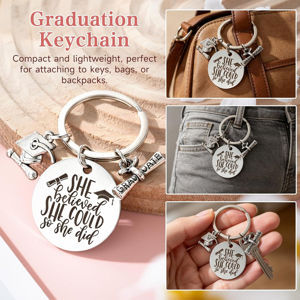 Graduation Gift for Her 2026 — 20oz Tumbler Gift Set with Lid, Straw & Box | Class of 2026
