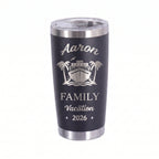 Family Vacation Cruise Tumbler | Personalized 20oz Laser Engraved | Custom Name & Year