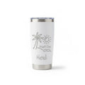 Personalized 20oz Insulated Tumbler | Laser Engraved Custom Travel Mug