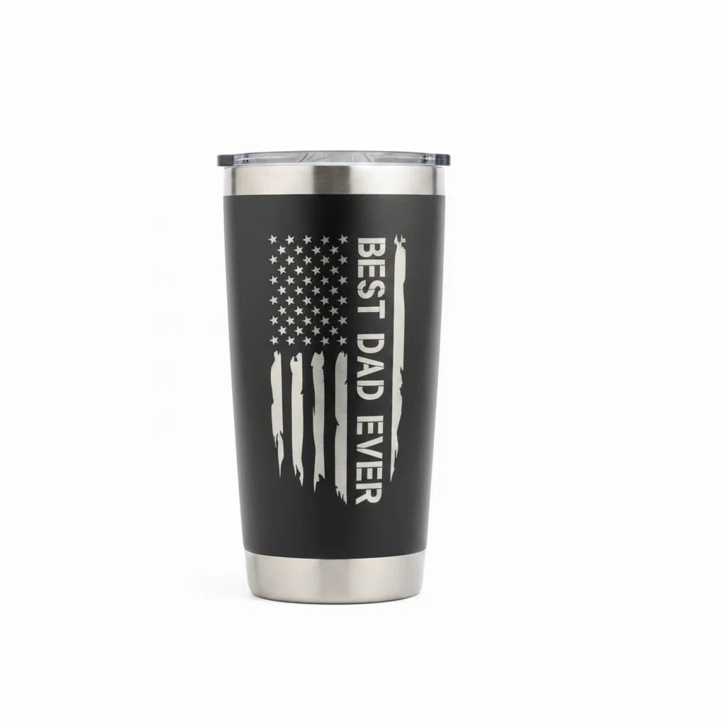 20oz Funny Tumbler – Engraved Gift for Dad
