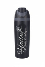 Personalized Name & Title Sport 24oz Water Bottle | Laser Engraved Custom Gift for Her