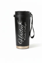Personalized Name & Title Travel Tumbler 500ml | Laser Engraved Custom Gift for Her