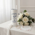 Personalized Custom Tumbler | Bridesmaid Gift, Bachelorette Cup & Birthday Tumbler