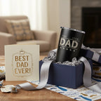 Personalized 20oz Insulated Tumbler with Lid — Dad, Mom & Family Gift