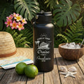 Girls Trip Cruise Vibes Water Bottle | Personalized 1000ml Laser Engraved