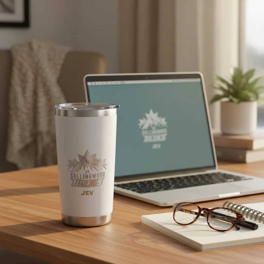 Custom Laser Engraved 20oz Insulated Tumbler — Team & Personal Gifts